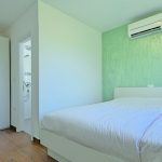 Green bedroom